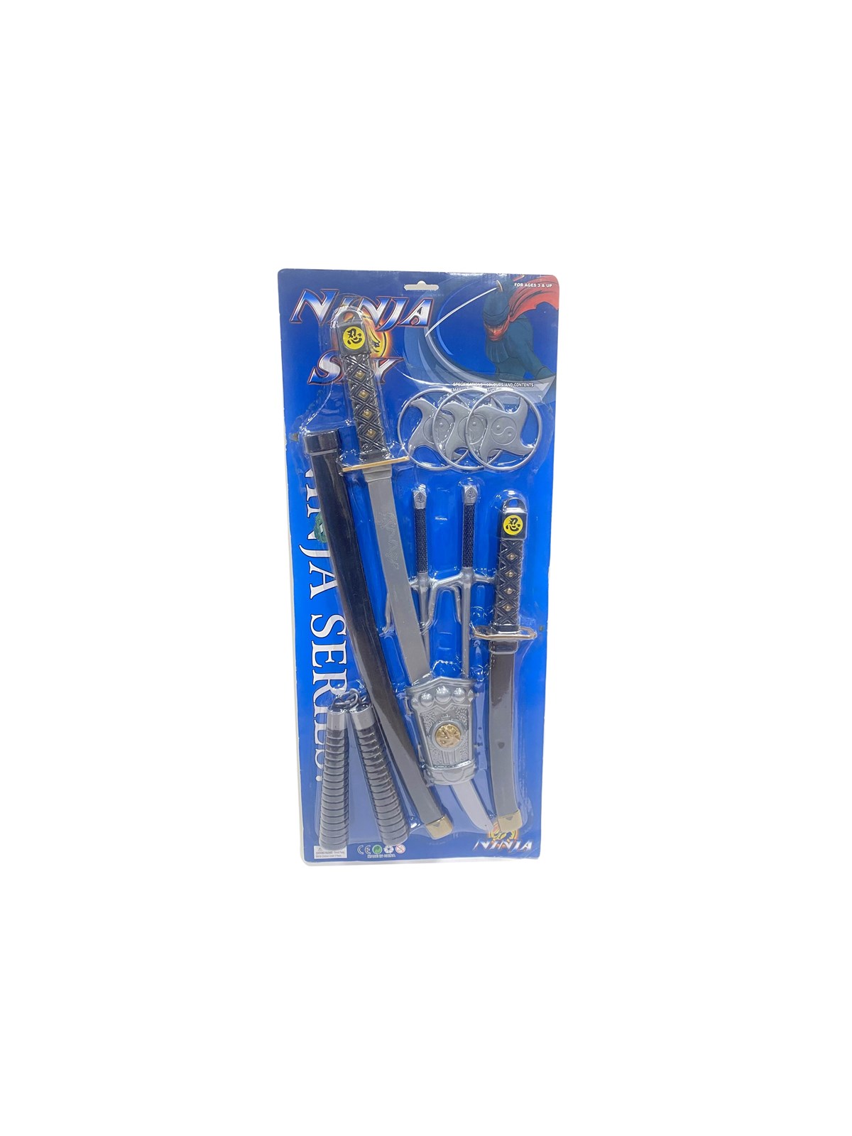 GA Toys Ninja set 7 parts