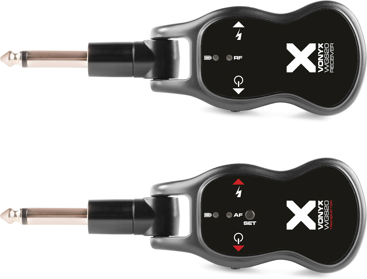 Vonyx Wgs20 Drahtlos-Gitarrensystem Uhf