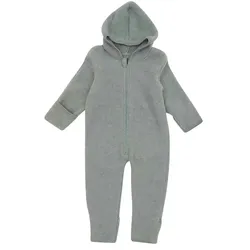 Merino Baby Overall  Wollfleece , blau