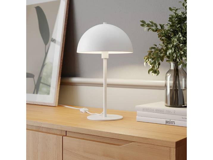 Stockholm Lampe de Table - Dyberg Larsen - Chambre à coucher - Scandinave - Métal - Avec abat-jour