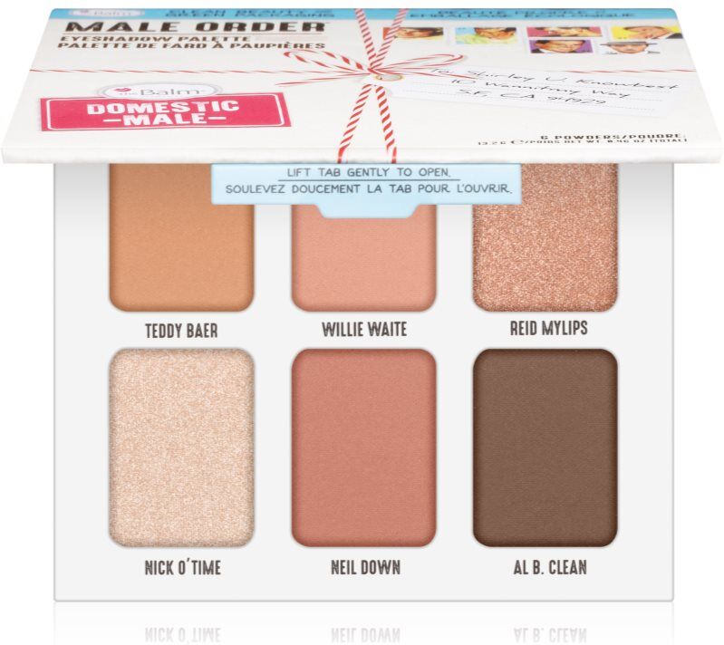 theBalm Male Order® Domestic Male eyeshadow palette 13.2 g