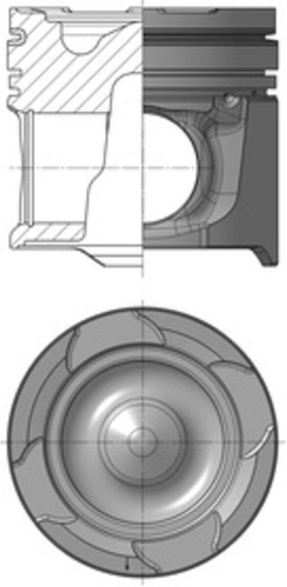 Kolben KOLBENSCHMIDT 40871600
