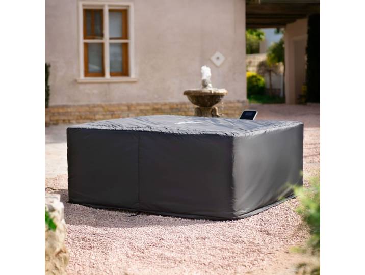 Housse pour spa oslo plus 6 places d 188 x 70cm noir