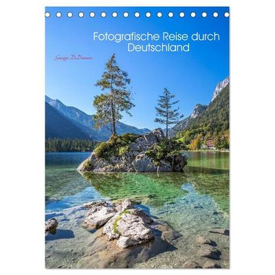 Fotografische Reise durch Deutschland (Tischkalender 2027 DIN A5 hoch), CALVENDO Monatskalender