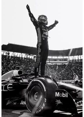 Inspire Select Vintage F1 Monaco Racing Canvas Wall Art Max Verstappen Formula 1 Poster Print For Home Decor 9 11.81 16.54 In Unframed