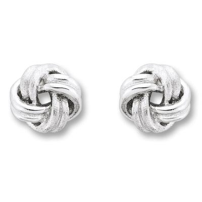 Paar Ohrhänger ONE ELEMENT "Knoten Ohrringe Ohrstecker aus 925 Silber", silber, Ohrringe, Damen, Damen, Silber 925 (Sterlingsilber), Feine Gestaltung – ein Sinnbild mit ruhiger Eleganz