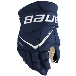 BAUER Vapor FLYPRO Eishockeyhandschuhe Intermediate – 12–13 Zoll, fünf Farben | 12 Zoll Navy