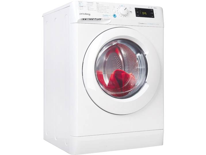 PRIVILEG Waschtrockner PWWTV X 86H69 , Wasch_Trocken_Zyklus: D, weiß, B:60cm H:85cm T:54cm, Waschtrockner, Push&Go mit Steam-Technologie – Reduziert die Bügelzeit um bis zu 30%, Waschtrockner