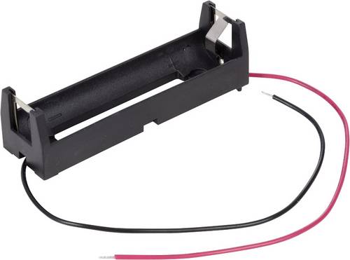 Velleman BH18650-1 Batteriehalter 1x 18650 Kabel