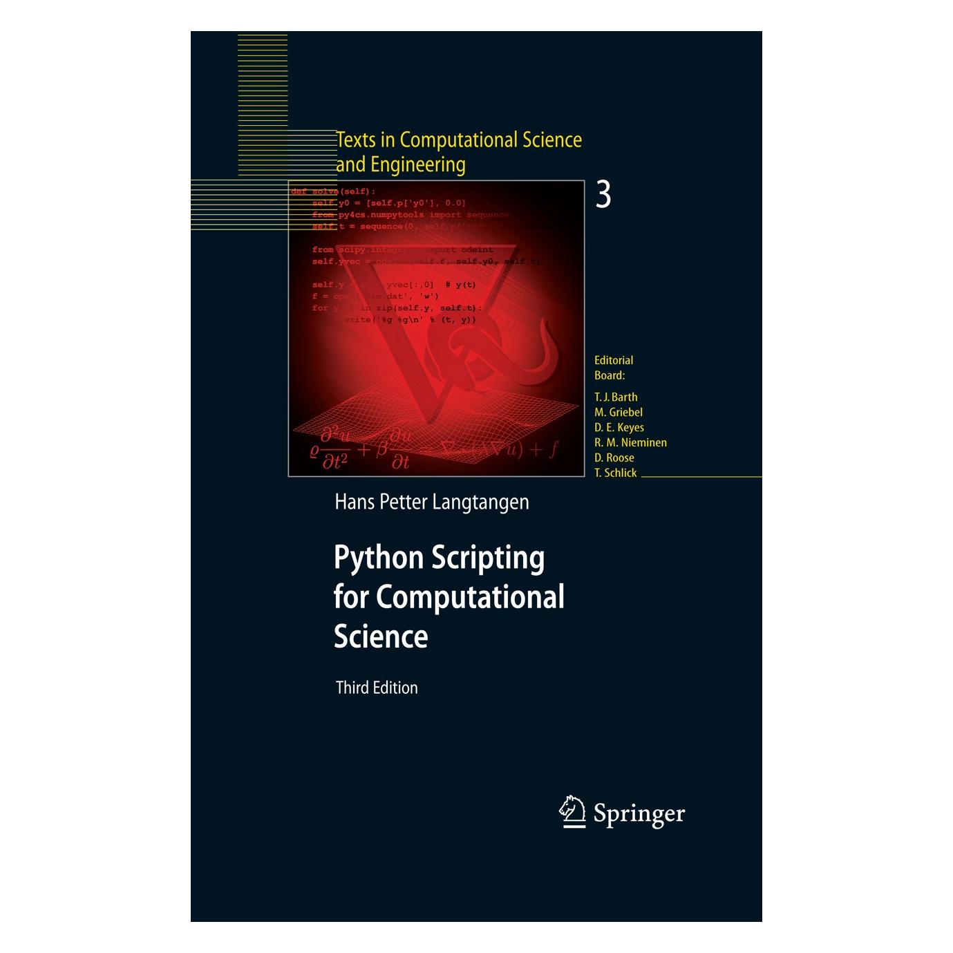 Springer Python Scripting for Computational Science (Englisch, Hardcover, Hans Petter Langtangen) (9783540739159)