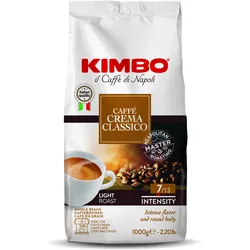Kimbo Caffe Crema Classico 1kg Bohnen