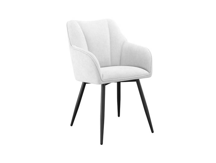 Armlehnstuhl Caro Beige Echtholz Beine