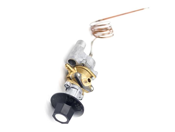 Thermostat de vanne à gaz avec tube capillaire de contrôle 100-300 ℃ Pour cuisinière à gaz, MOQ 500 pièces pour les commandes personnalisées