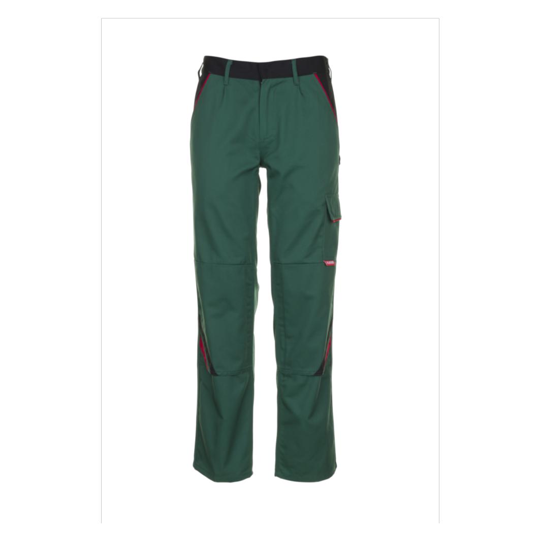 Planam Bundhose grün/schwarz/rot 63 64 (64) (42967655)