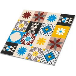 FLIESENAUFKLEBER 9 Stück 30x30 cm selbstklebend Orientalisches Mosaik