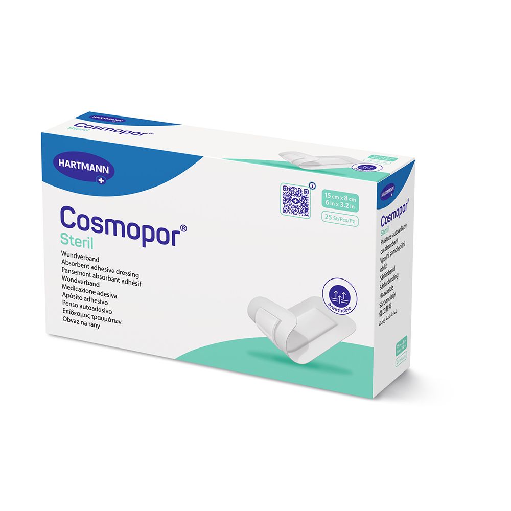 Cosmopor steril Wundverband 8x15 cm 25 St Pflaster
