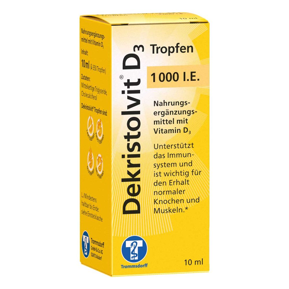Trommsdorff GmbH & Co. KG Dekristolvit D3 1.000 I.e. Tropfen 13867108