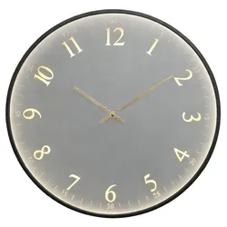 Globo Quarzwanduhr Alissa Kunststoff