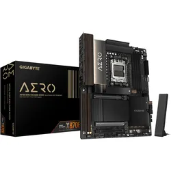 GIGABYTE X870E Aero X3D Dark Wood Mainboard Sockel AM5
