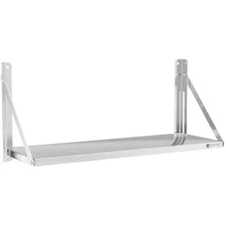 Helloshop26 - Professionelles klappbares Wandregal Edelstahl 100 x 30 cm 40 kg 14_0001572