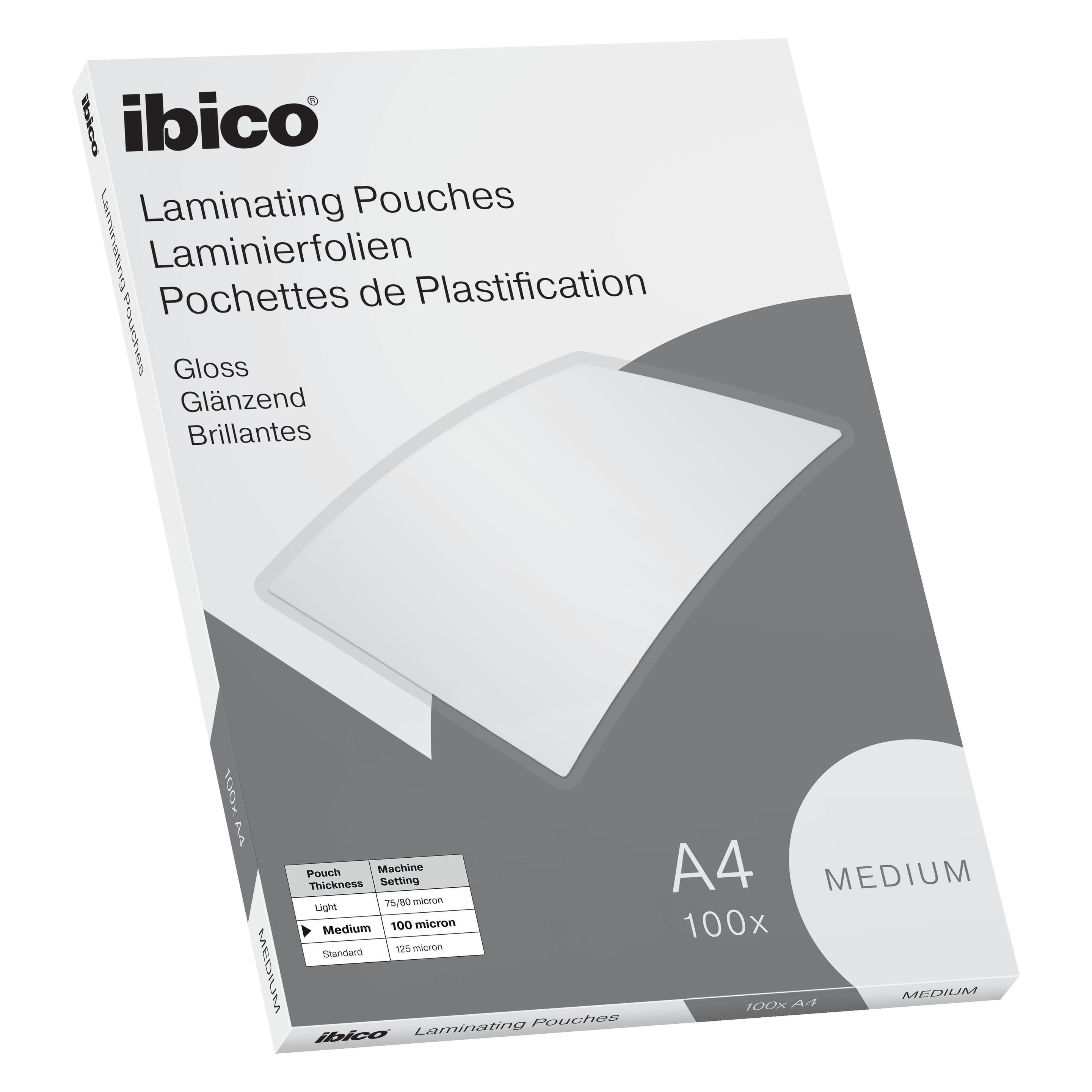 Ibico Laminierfolien (A4, 100 Stk., 100 µm) (627309)