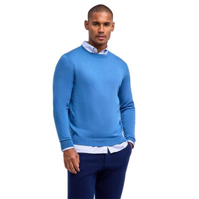 Strickpullover, Herren, Gr. S, ocean (6506), Pullover Strickpullover