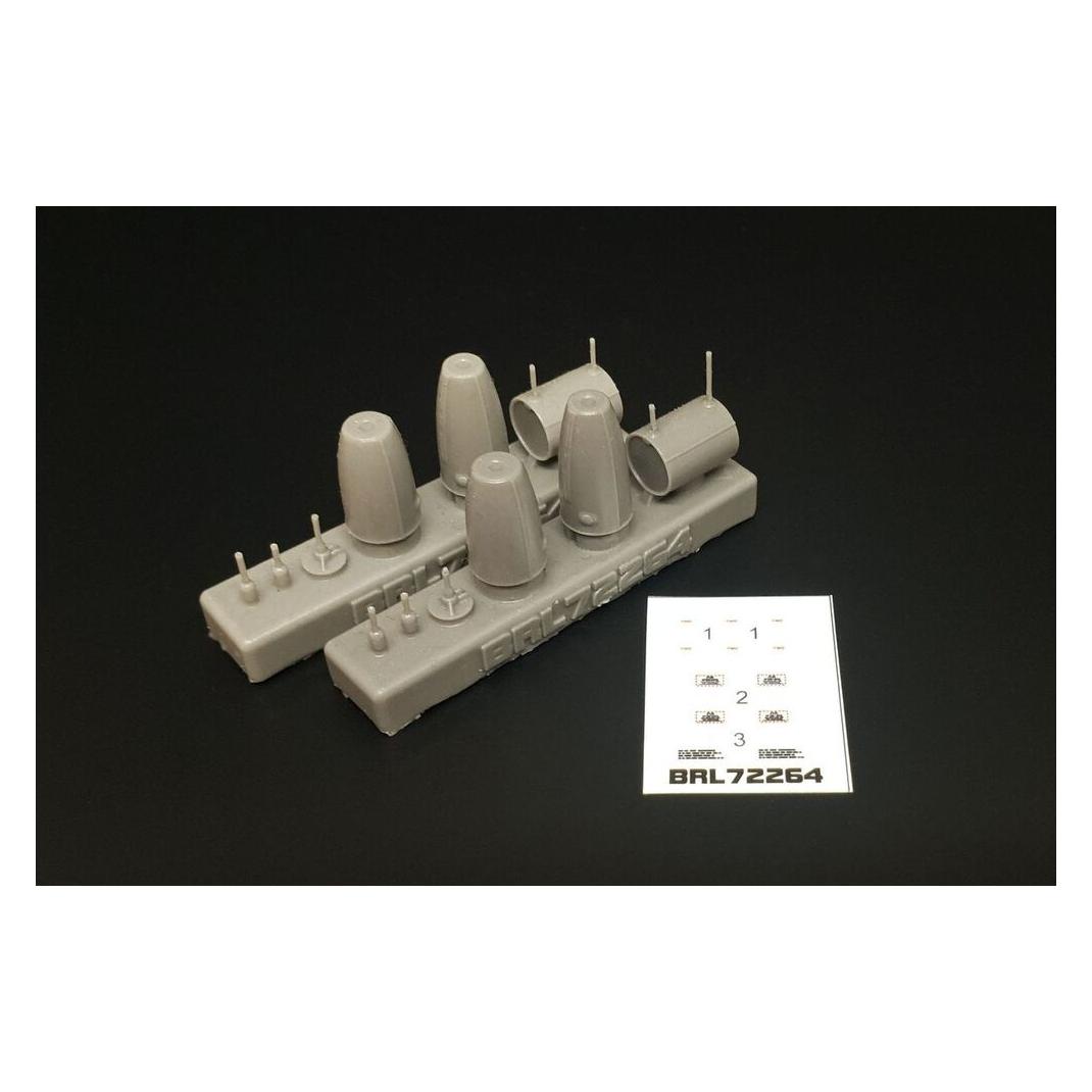 Brengun Mk77 napalm tank (2pcs) (BRL72264)