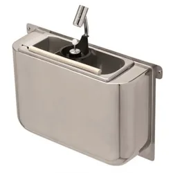 Spülbecken für Eislöffel 330x120x150 – Edelstahl AISI 304