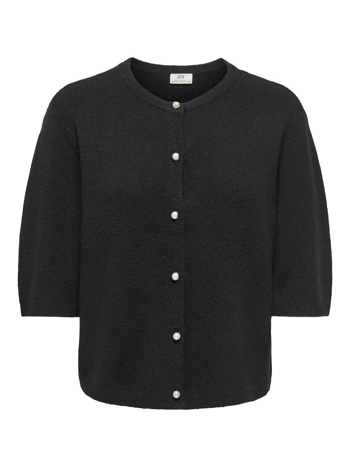 JDY Cardigan "Rue" in Schwarz - L