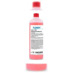 Plock GmbH Funny Urinstein- und Kalkentferner auf Salzsäurebasis - Konzentrat -  12×1 Liter