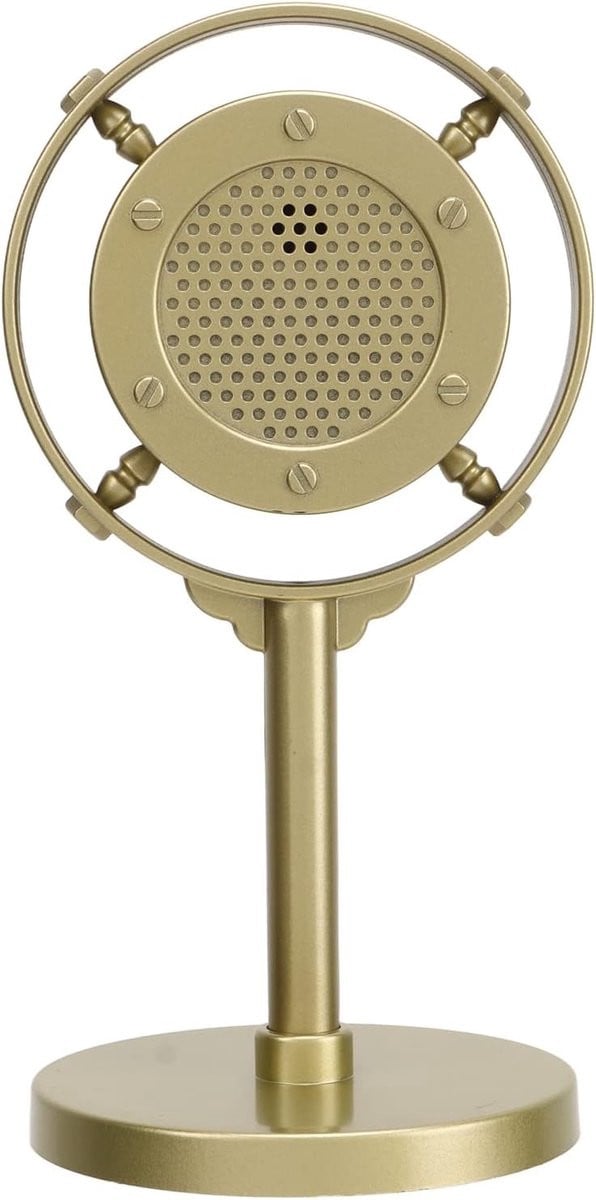 Retro Stijl Klassieke Microfoon voor Decoratie en Fotografie