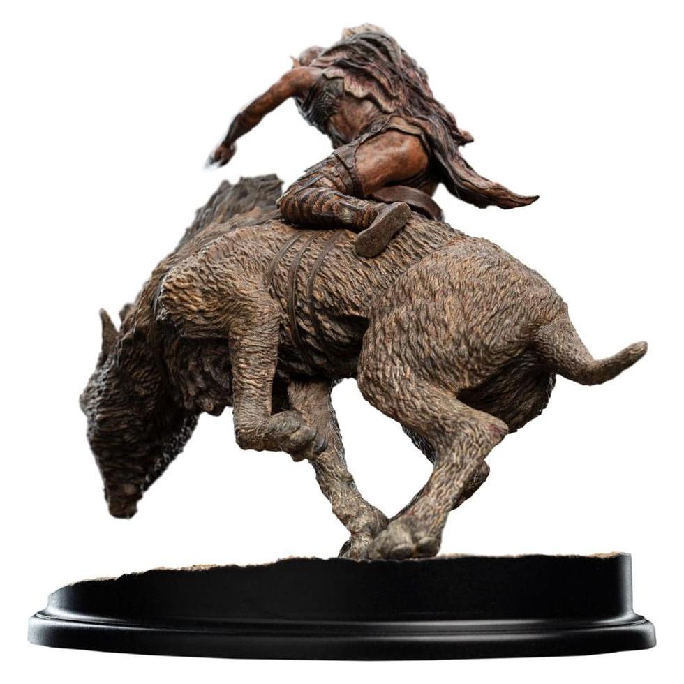 Weta Workshop Herr der Ringe Mini Statue Sharkû on Warg 18 cm (WETA860104752)