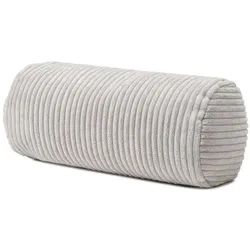 Fürstenhof Kissenrolle Kate 40 x 20 cm Polyester Silber