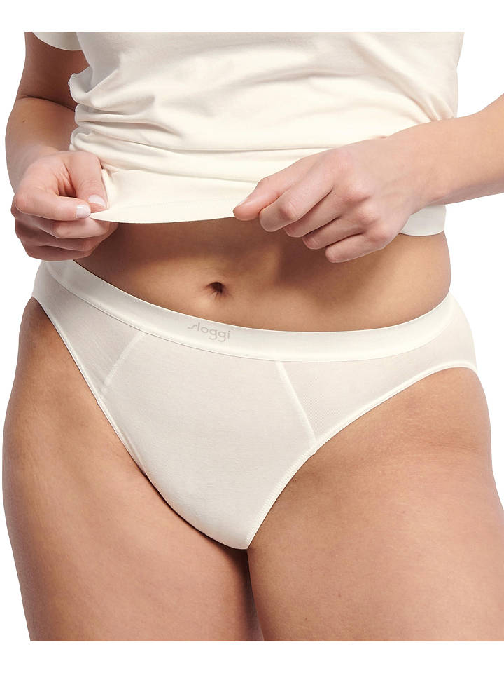 Sloggi Slip "Ever Ease" in Weiß - XL