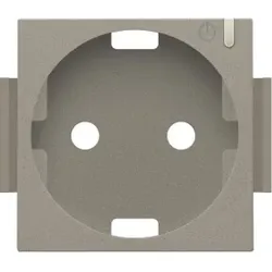 Niko Züblin 123-66930 Abdeckung für verbundene schaltbare Wandsteckdose mit Schutzkontakt un 12366930