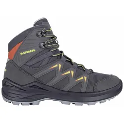 Lowa Kinder Innox Pro GTX Mid Multifunktionsstiefel - 25 - GRAPHIT/AVOCADO