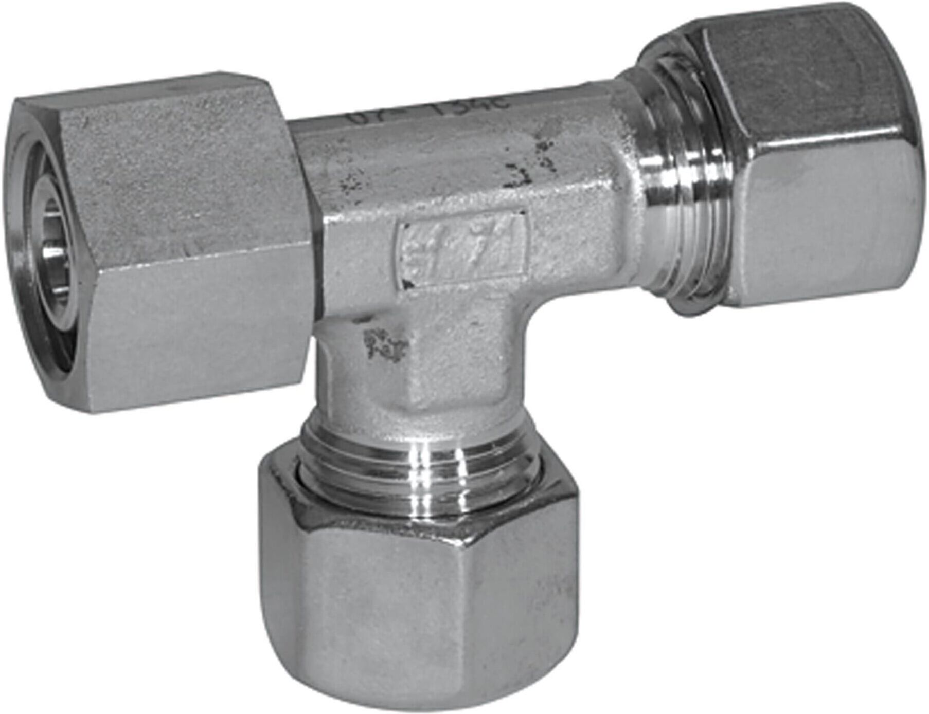 Riegler Einstellbare L-Verschraubung, Dichtkegel, M12x1,5 i., ES 1.4571 (ES 521)