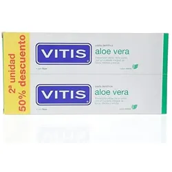 Vitis, Zahnpasta, Vits Aloe Vera Toothpaste Mint Flavour 2x150ml (150 ml)