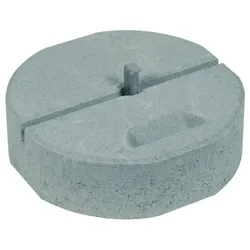 DEHN Betonsockel B55 mit Griffmulde inkl. Keil (2Teile)