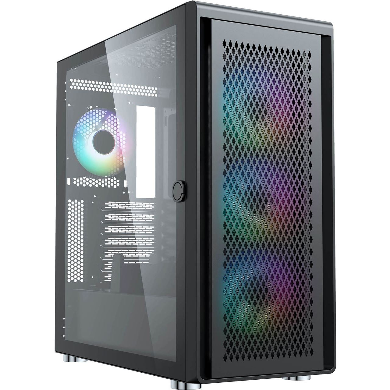 Silentware Air 100 Midi Tower ohne Netzteil schwarz