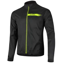 Etape Bora 2.0 Herren Windjacke Schwarz/Gelb Fluo Gr. 3XL