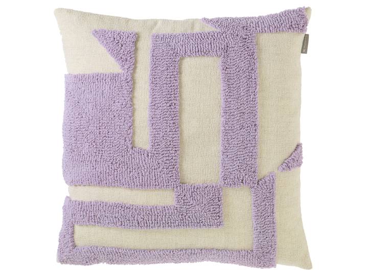 Housse de coussin Slow Mauve/Lilas 45 x 45cm Polyester