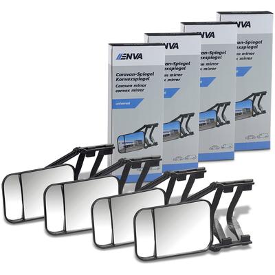 Enva 4x Caravan-Spiegel - mit Konvexspiegel - universal [Hersteller-Nr. 40825856]