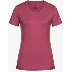 Tom Fyfe Merino Damen T-Shirt Rundhals Brombeere M