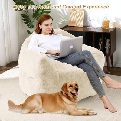 Garvee "Bean Bag Chair, 39"" Bean Bag Chairs for Kids Soft Beanbag Chair Adult Bean Bag Couch Sofa"