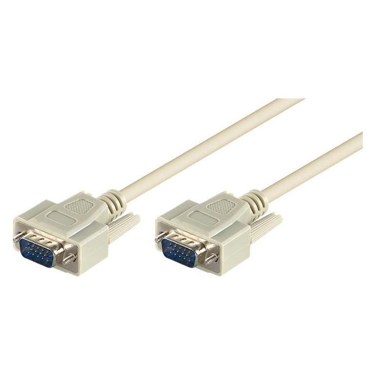 Goobay VGA Monitorkabel, vernickelt (2 m) (68310)