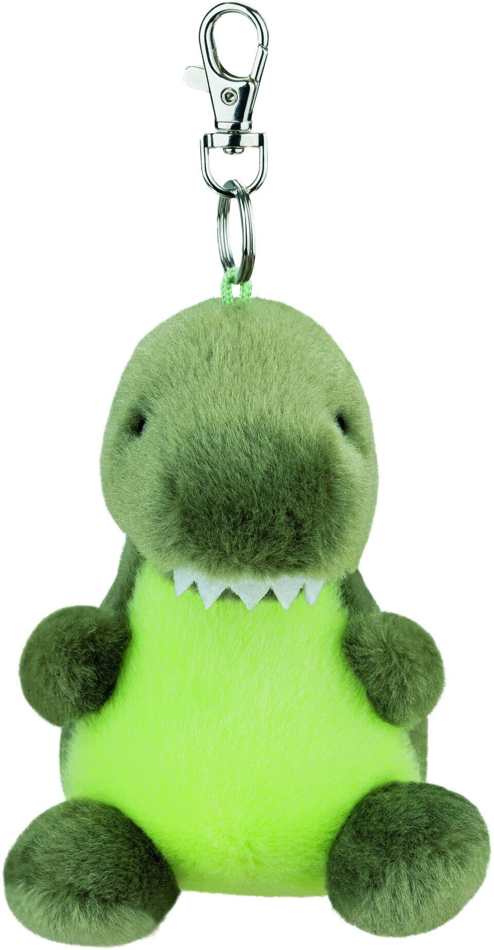 Aurora Palm Pals Tyranno Rex Dinosaur Clip-On Keyring 4-Inch for Kids