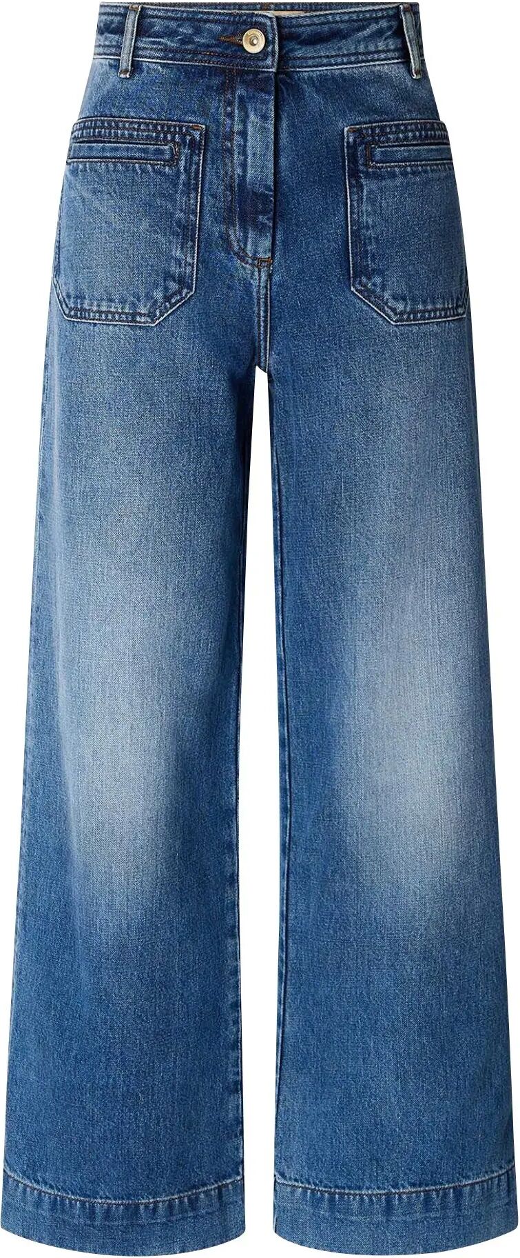 Sessùn Jean Johnny O Coton Bio Bleu XS / FR 34