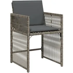 vidaXL, Gartentisch + Balkontisch, Jasenis (Glas) (106 x 106 x 73 cm)
