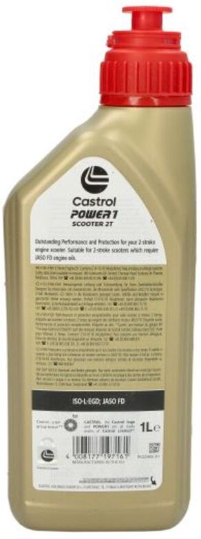 Motoröl 2T CASTROL 1600A1 Power 1 SCOOTER 2T 1L